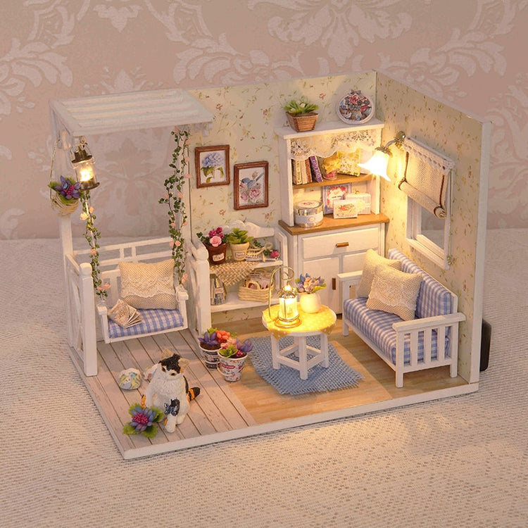 CuteBee Miniatur Furniture for Dolls House Accessories Mini House Toy Hous DIY Dollhouse Kit Gift for Girls Friend Children - Azbrowse