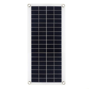 300W Solar Panel Kit Complete 12V USB With 10-60A Controller Solar Cells for Car Yacht RV Boat Moblie Phone Battery Charger - Azbrowse