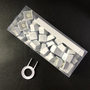 French Keycaps For Mechanical Keyboard Compatible With MX Switches Double Shot Support Led Lighting FrançAis Keycaps AZERTY - Azbrowse