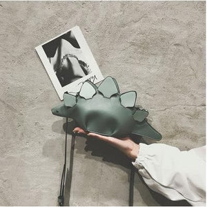 Dinosaur Style Women's Shoulder Bag Purses and Handbags Small Crossbody Bag for Women Casual  Animal Clutch Bag Pu Leather - Azbrowse