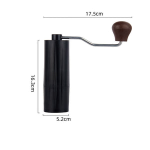 Home Hand Coffee Grinder ABS Grinder American Retro Stainless Steel Coffee Appliance Gift Set Kitchen Tool Coffee Accessories - Azbrowse