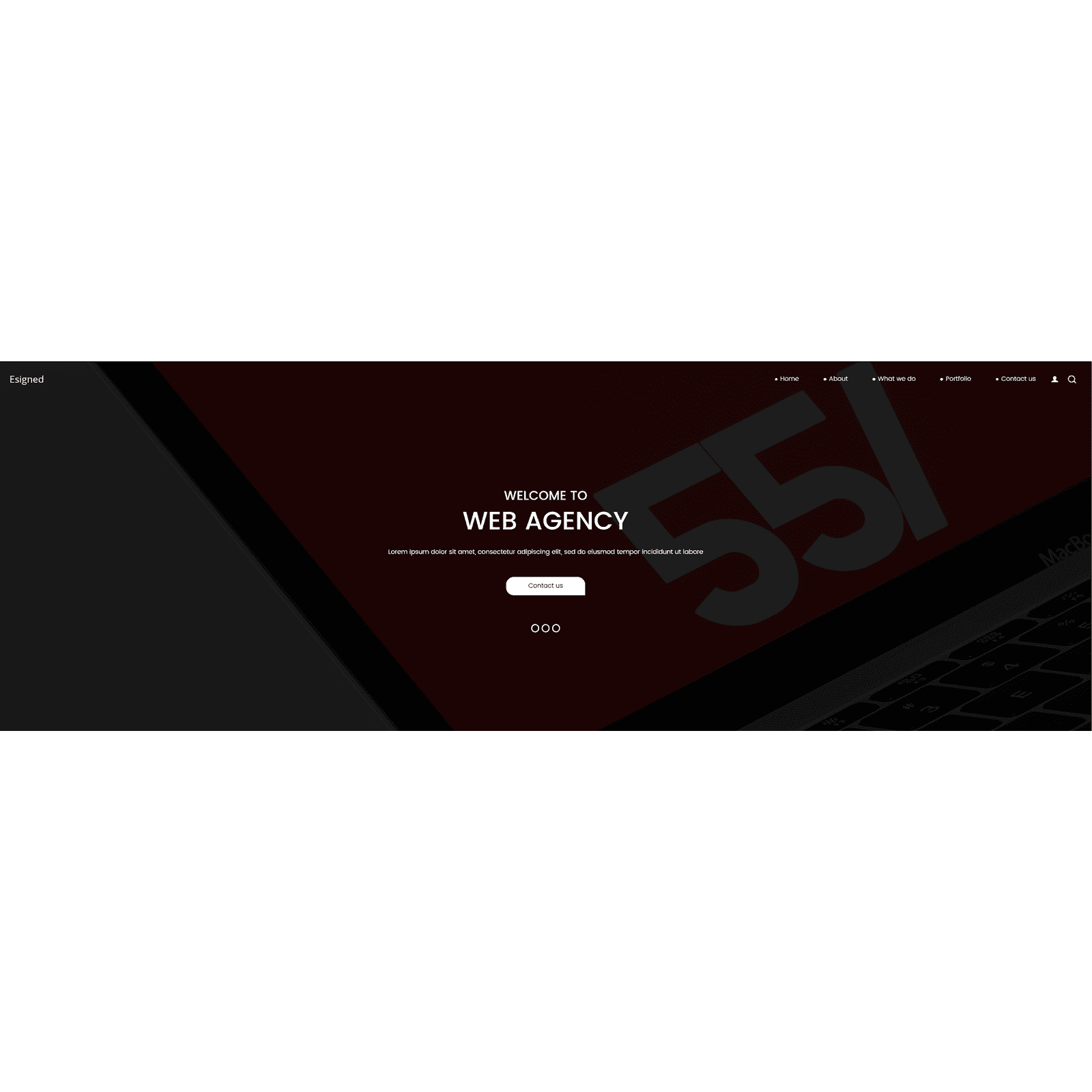 Web Agency HTML Theme Responsive