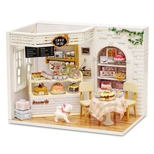 CuteBee Miniatur Furniture for Dolls House Accessories Mini House Toy Hous DIY Dollhouse Kit Gift for Girls Friend Children - Azbrowse