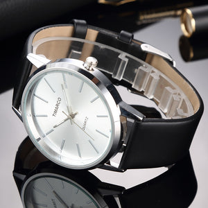 Luxury Women Watches 2023 New Stylish Silver Minimalist Business Ladies Quartz Watch Breathable Leather Steel Clock Reloj Mujer - Azbrowse