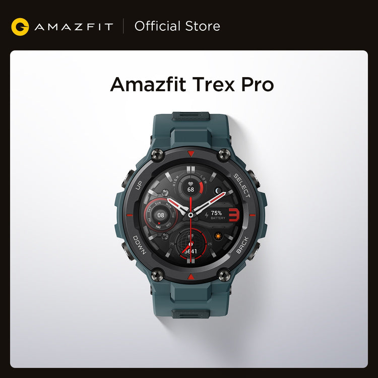 New Amazfit T-Rex Trex Pro T Rex GPS Outdoor Smartwatch Waterproof 18-day Battery Life 390mAh Smart Watch For Android iOS Phone - Azbrowse