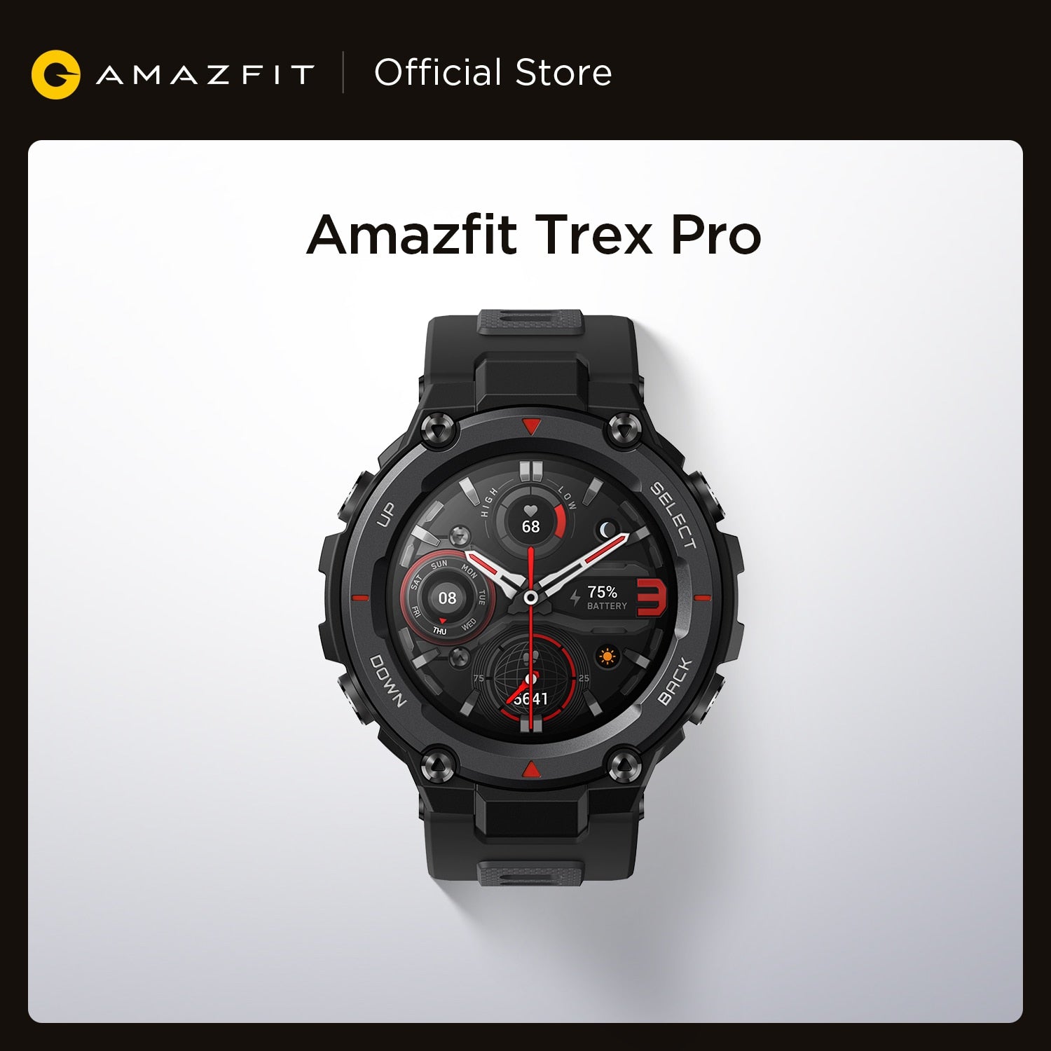 New Amazfit T-Rex Trex Pro T Rex GPS Outdoor Smartwatch Waterproof 18-day Battery Life 390mAh Smart Watch For Android iOS Phone - Azbrowse