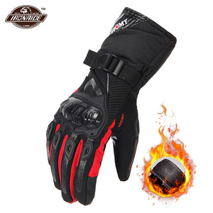 Winter Motorcycle Gloves Waterproof Moto Motocross Gloves Windproof Moto Gloves Touch Screen Motorbike Riding Guantes - Azbrowse