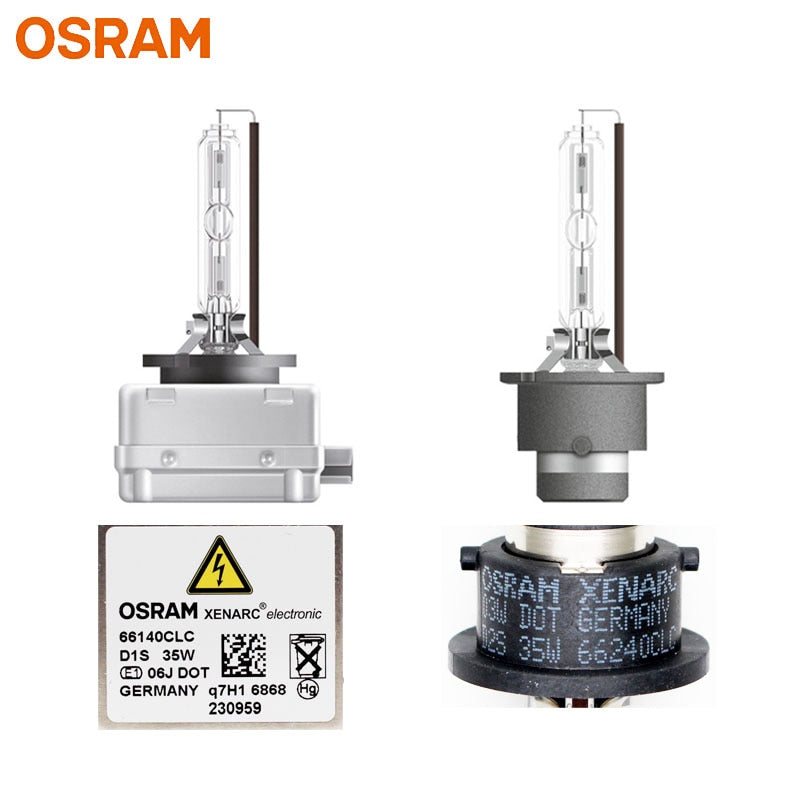 OSRAM D1S D2S D3S D4S 66140 66240 66340 66440 CLC Xenon HID CLASSIC Original Car Xenon Headlight 4200K Standard White Light, 1x - Azbrowse