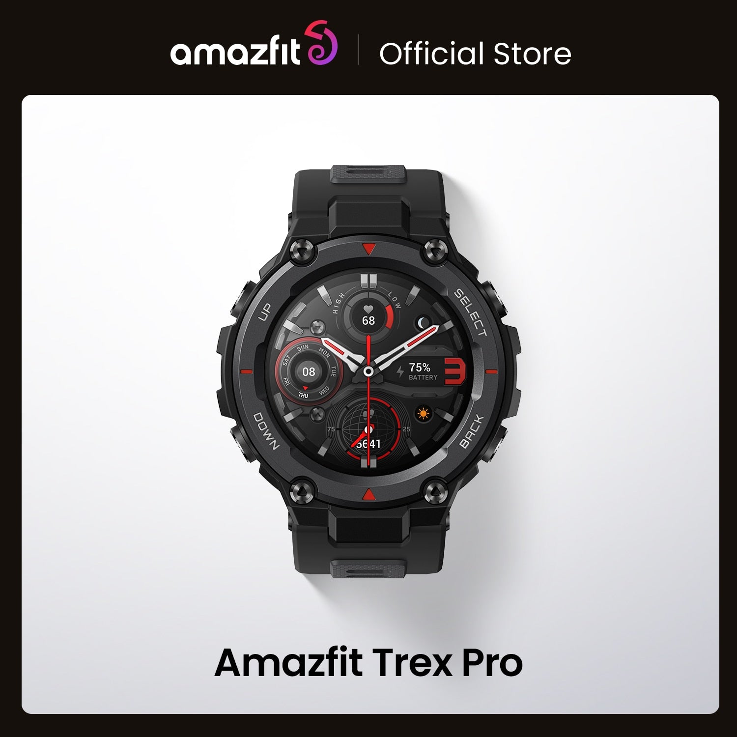 New Amazfit T-Rex Trex Pro T Rex GPS Outdoor Smartwatch Waterproof 18-day Battery Life 390mAh Smart Watch For Android iOS Phone - Azbrowse