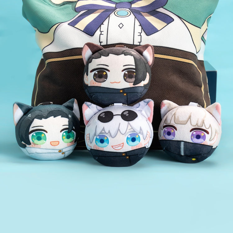 Jujutsu Kaisen Anime Keychain Yuji Itadori Gojo Satoru Fushiguro Megumi Cartoon Key Rings Bags Pendants Gifts For Girls Boys - Azbrowse