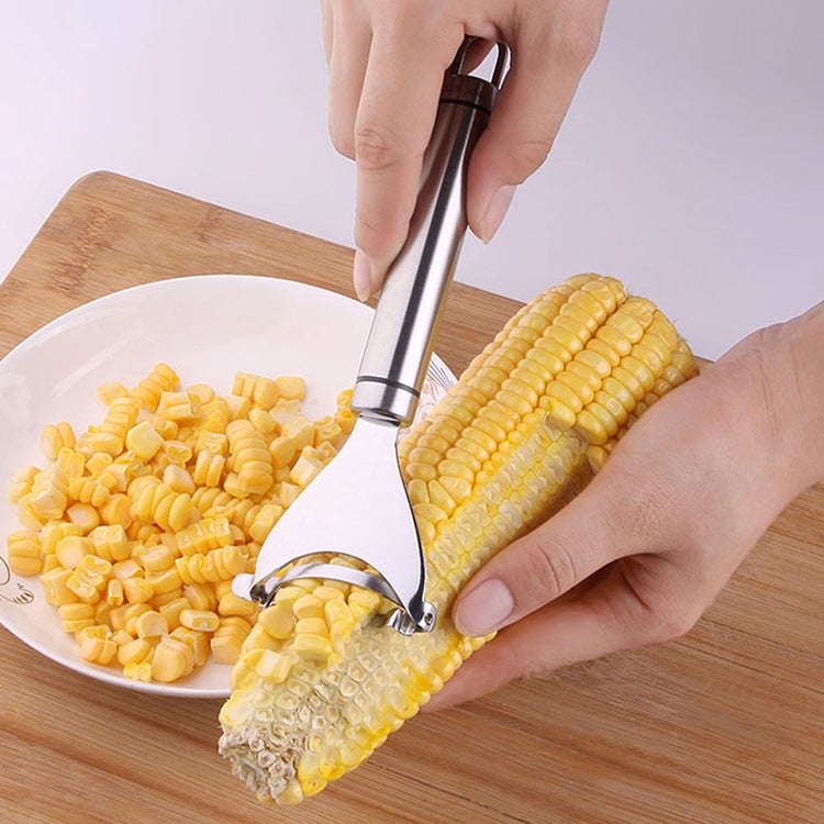 Stainless Steel Corn Stripper Corns Threshing Device Easy Peeling Corn Kerneler Peeler Fruit & Vegetable Tools/Corns Strippe - Azbrowse