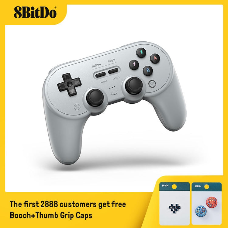 8BitDo Pro 2 Bluetooth Gamepad Controller with Joystick for  Nintendo Switch, PC, macOS, Android, Steam Deck & Raspberry Pi - Azbrowse
