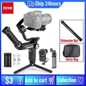 Zhiyun WEEBILL S 3-Axis Gimbal Stabilizer for Mirrorless and DSLR Camera Sony A7 III A6000 Nikon Panasonic GH5 Canon WEEBILL LAB - Azbrowse
