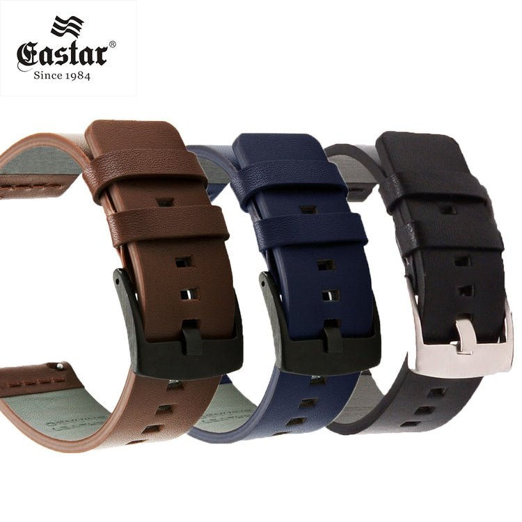 Genuine Leather Strap For Amazfit For Samsung Active 2 40/44mm Gear S3 bracelet Huawei GT/GT2/2e Galaxy watch 4 Classic 3 45/42 - Azbrowse