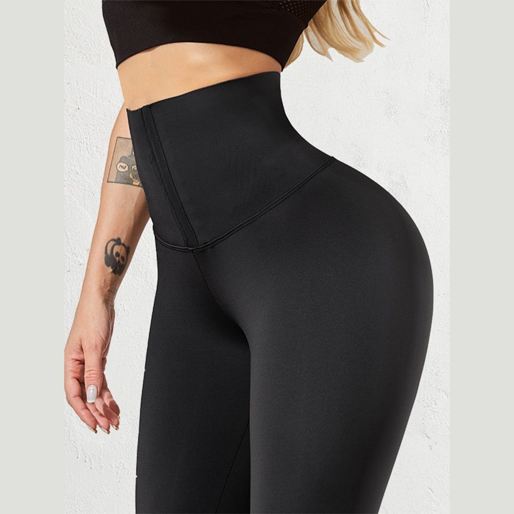 Women Legging for Fitness High Waist Leggings Push Up Sports Leggings Women Sexy Slim Black Legging Sportswear - Azbrowse