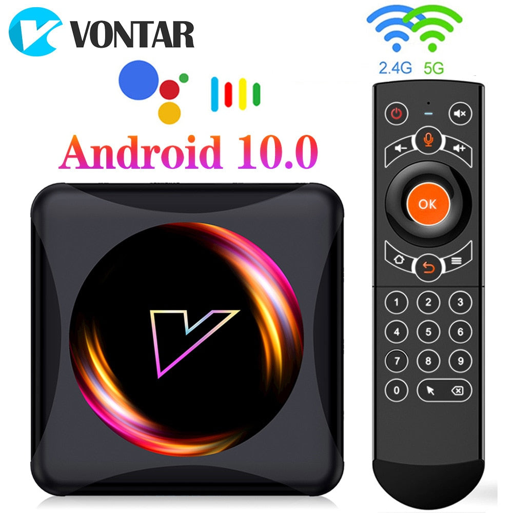 VONTAR Z5 Smart TV Box Android 11 Android 10 4G 64GB 32GB RK3318 1080p 4K BT Media player TVBOX Set Top Box 2GB16GB - Azbrowse